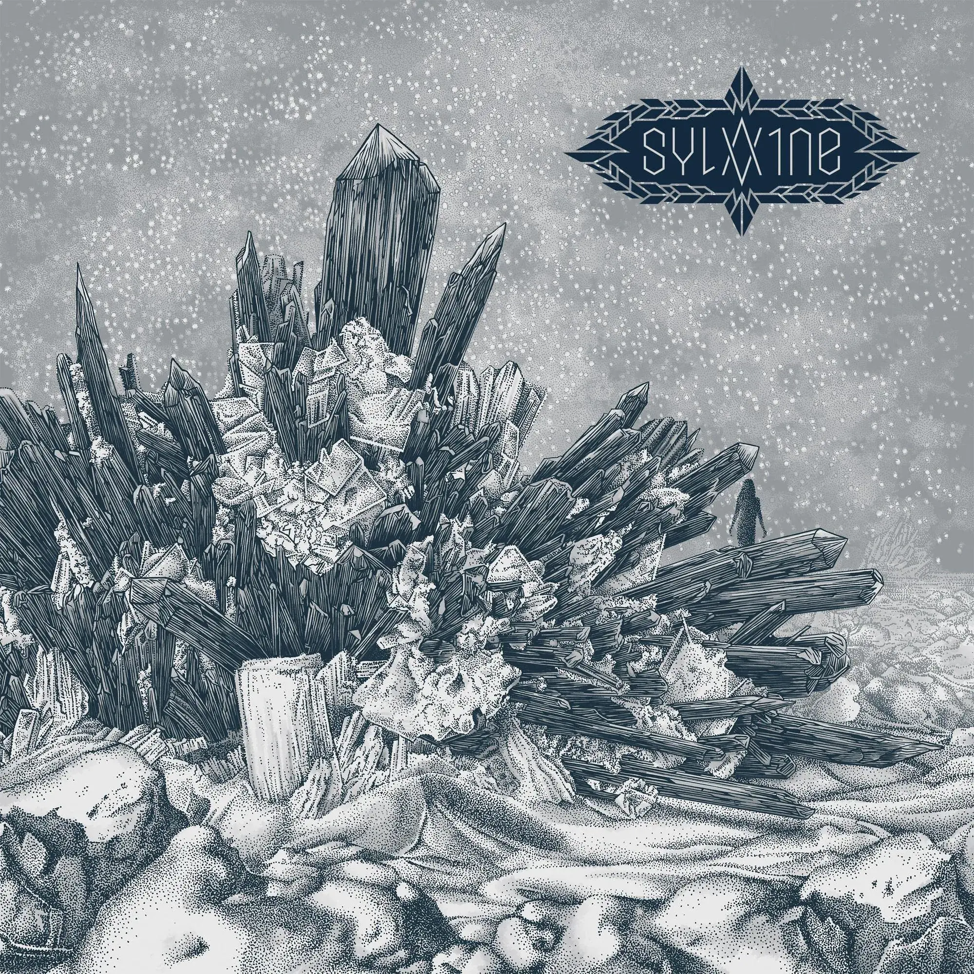 SYLVAINE · Atoms Aligned, Coming Undone | BLACK LP (Post Metal/Black Metal Vinyl) · Picture 1