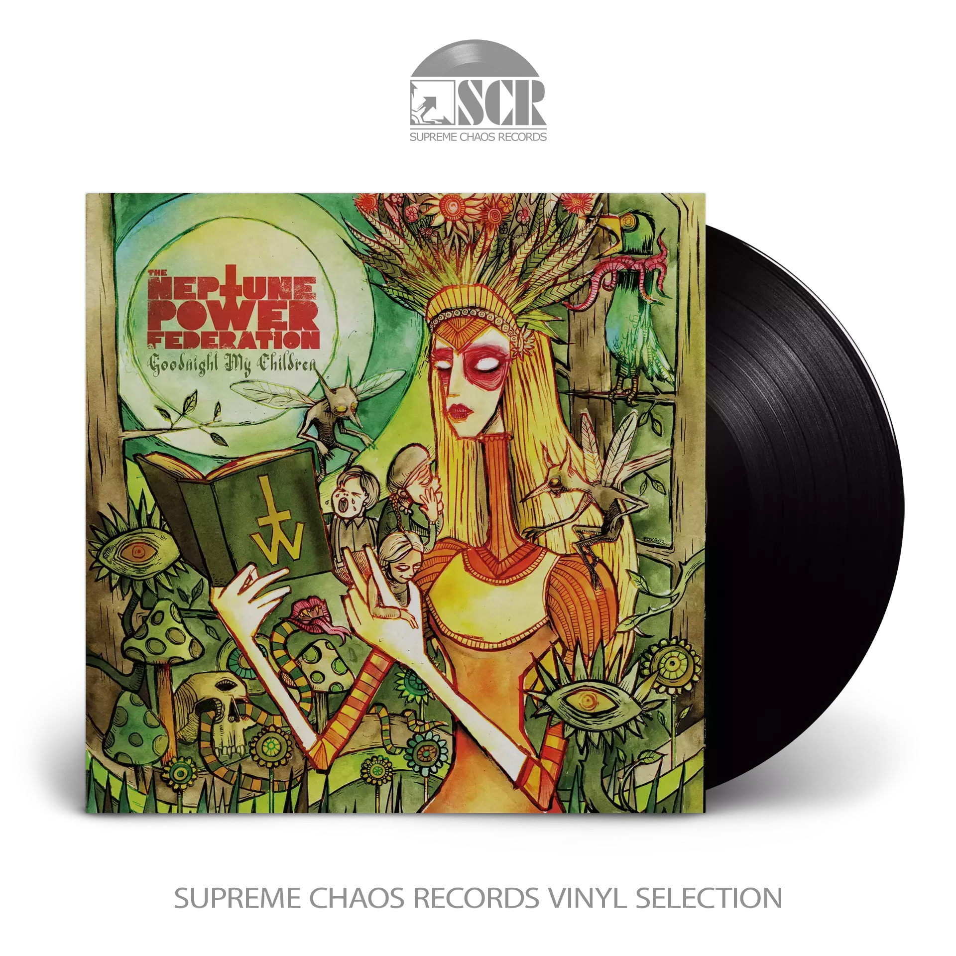 THE NEPTUNE POWER FEDERATION · Goodnight My Children | BLACK LP (Hard Rock Vinyl)