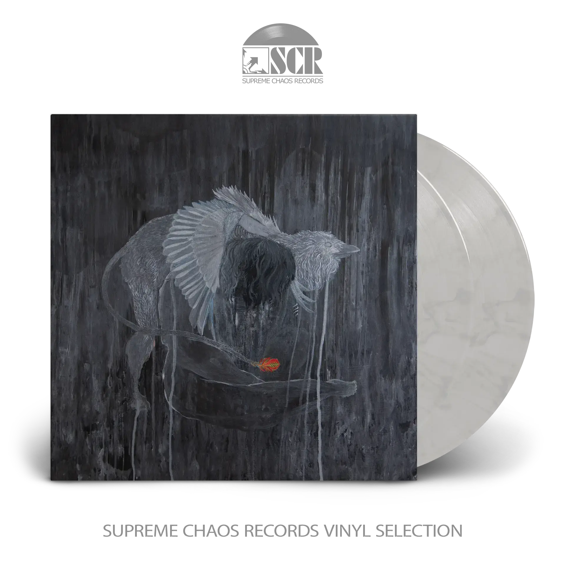 KAYO DOT · Every Rock, Every Half-Truth Under Reason | WHITE/BLACK 2LP (Progressive Rock/Alternative Rock Vinyl)