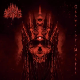WRATH OF LOGARIUS · Crown Of Mortis | RED/BLACK LP (Black Metal Vinyl) · Picture 1