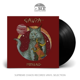 GAUPA · Myriad | BLACK LP (Stoner Rock Vinyl)