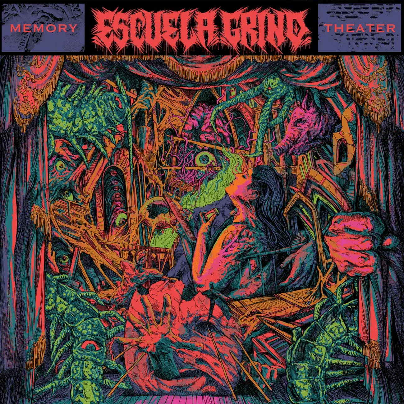 ESCUELA GRIND · Memory Theater | VIOLET LP (Grindcore Vinyl) · Picture 1