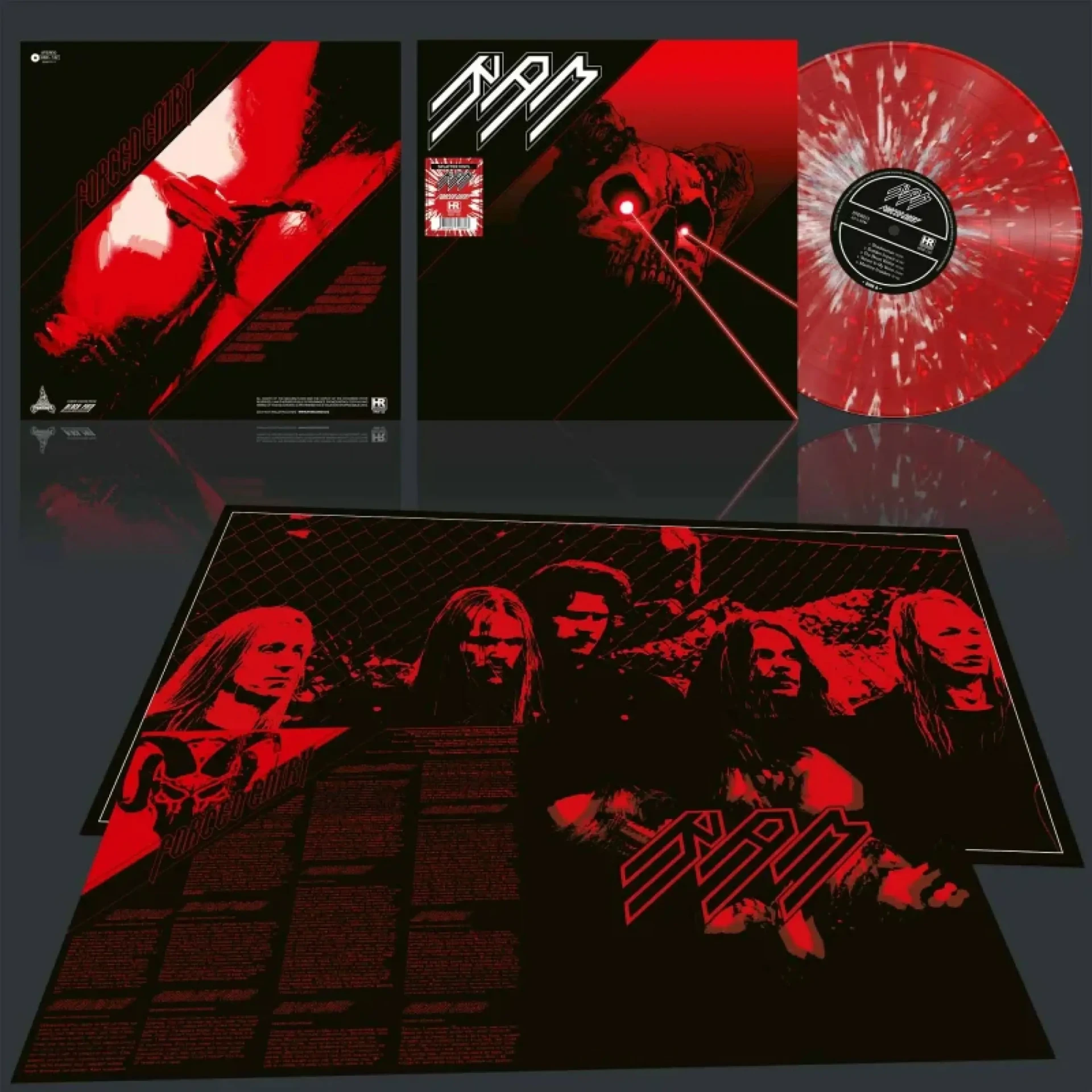 RAM · Forced Entry | SPLATTER LP (Heavy Metal Vinyl)