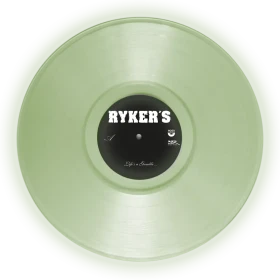 RYKER'S · Life's A Gamble | ULTRA CLEAR GLOW IN THE DARK VINYL (Hardcore Vinyl) · Picture 4