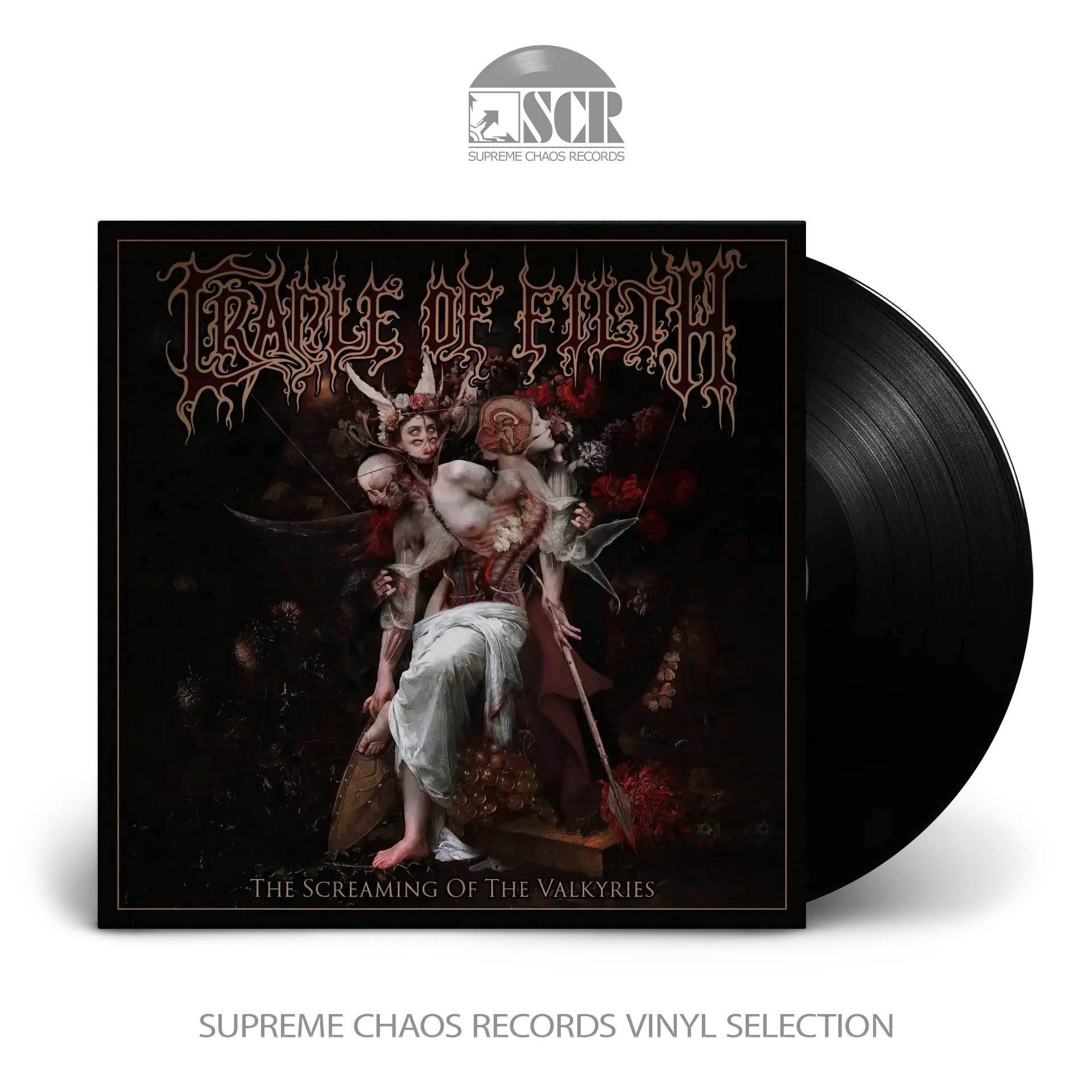 CRADLE OF FILTH · The Screaming Of The Valkyries | BLACK LP (Black Metal/Gothic Metal Vinyl)