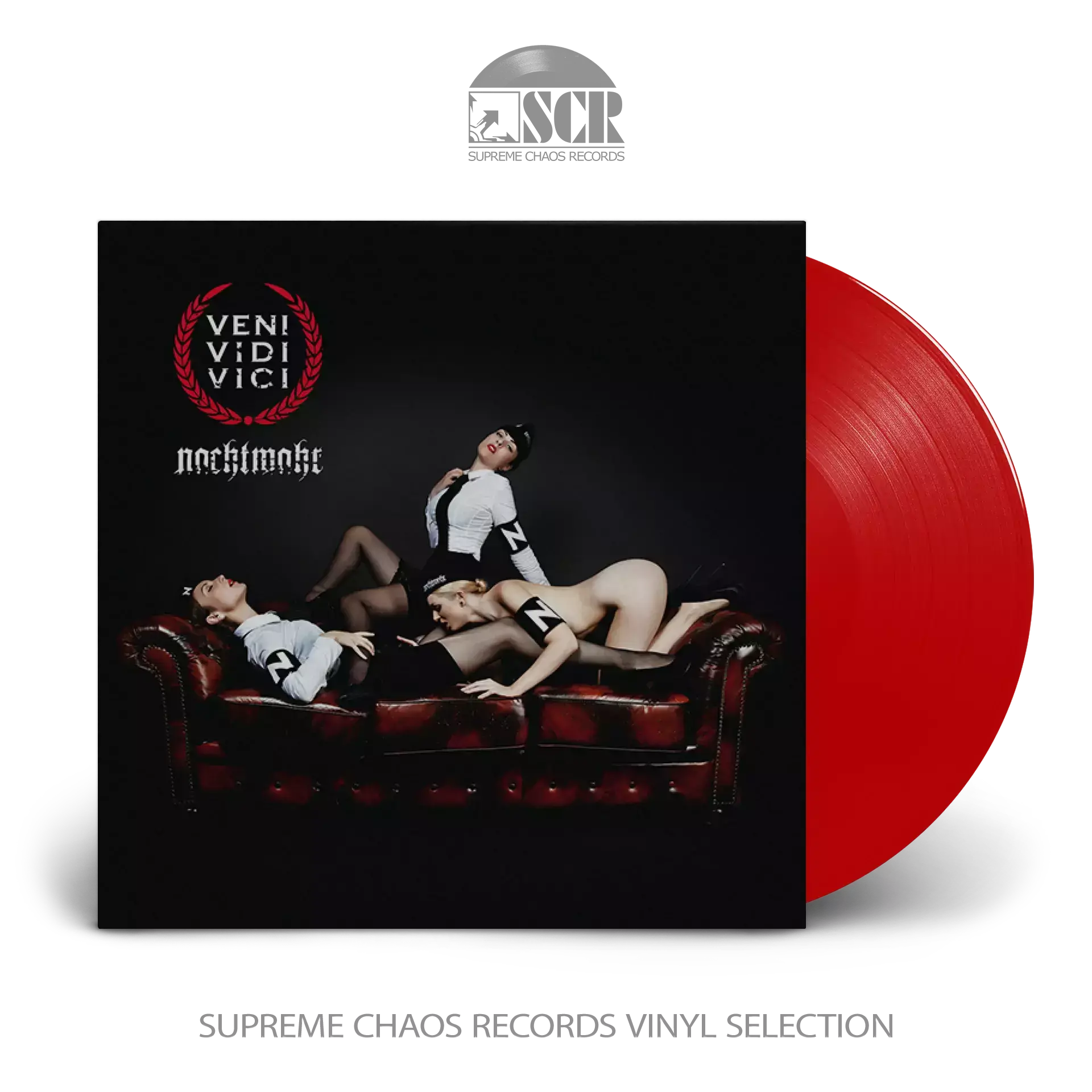 NACHTMAHR - Veni Vidi Vici! · RED VINYL LP (INDUSTRIAL Vinyl)
