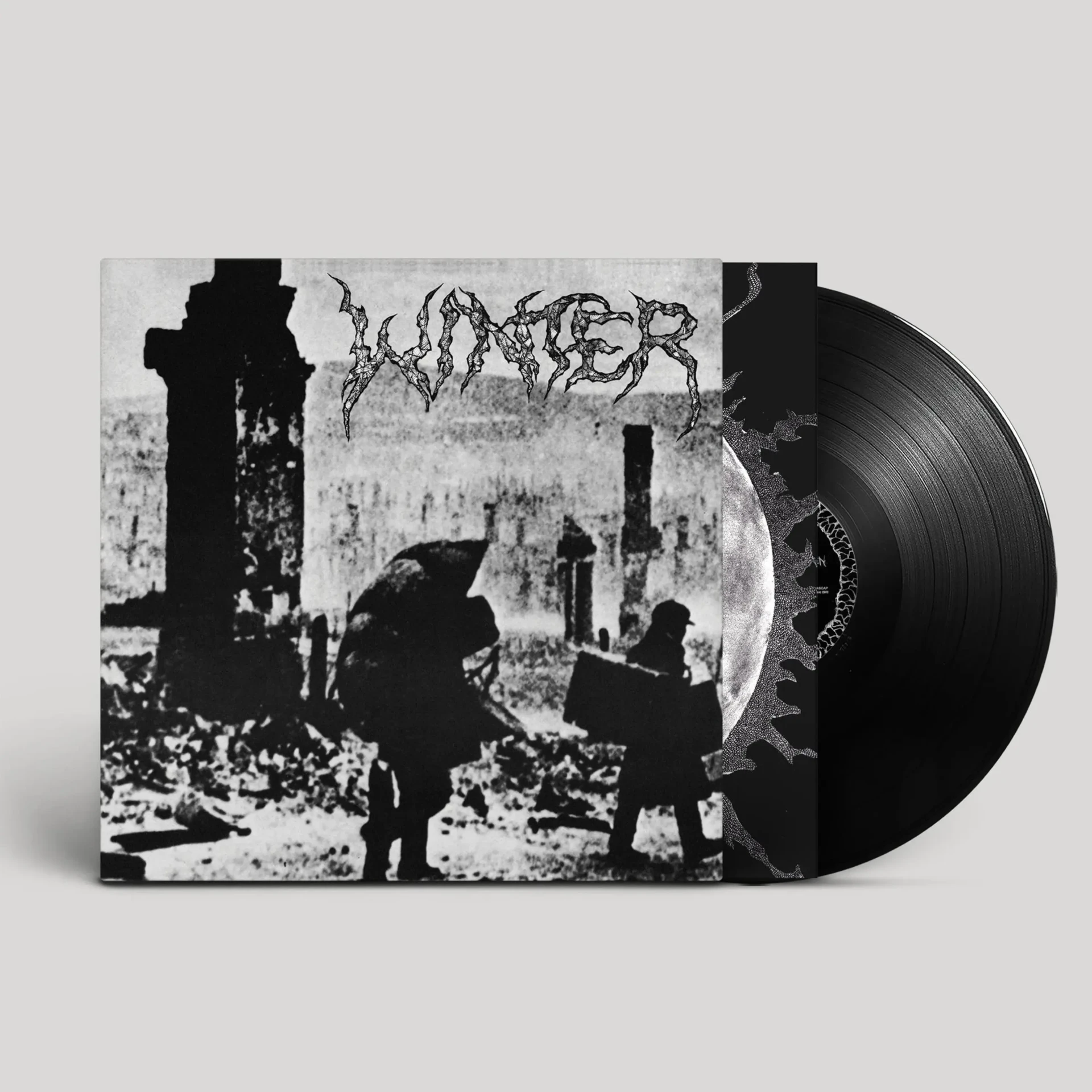 WINTER · Into Darkness (Re-Release) | BLACK LP (Doom Metal Vinyl) · Picture 2