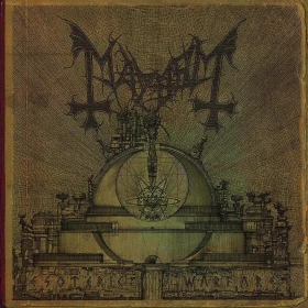 MAYHEM · Esoteric Warfare | WHITE/YELLOW 2LP (Black Metal Vinyl) · Picture 1