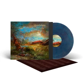 SCALPTURE · Landkrieg | CRYSTAL CLEAR/RED/BLUE MARBLED LP (Death Metal Vinyl) · Picture 2