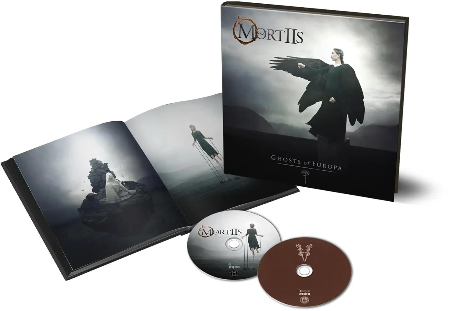 MORTIIS · Ghosts Of Europa | ARTBOOK 2CD (Electronic/Industrial/Rock CDs)