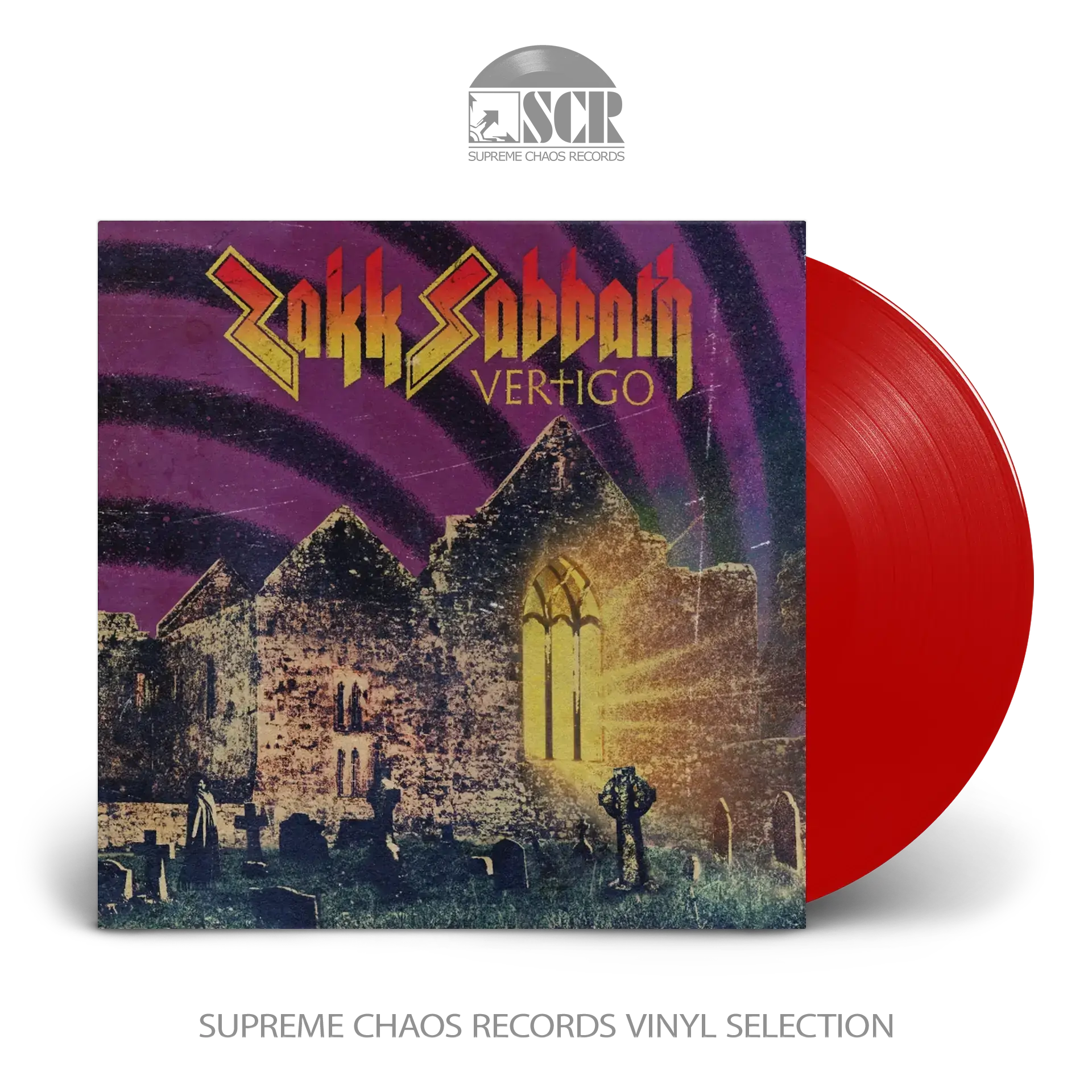 ZAKK SABBATH · Vertigo (B-Stock) | TRANSPARENT RED LP (Heavy Metal Vinyl)
