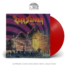ZAKK SABBATH · Vertigo (B-Stock) | TRANSPARENT RED LP (Heavy Metal Vinyl)