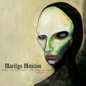 MARILYN MANSON · One Assassination Under God - Chapter 2 | GREEN BLUE MARBLED LP (Alternative Rock Vinyl) · Picture 1