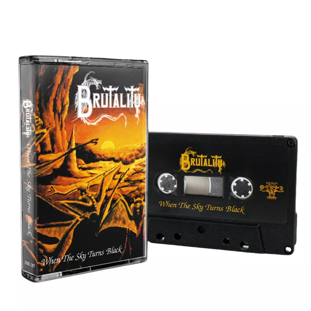 BRUTALITY · When The Sky Turns Black | BLACK TAPE (Death Metal Tapes)