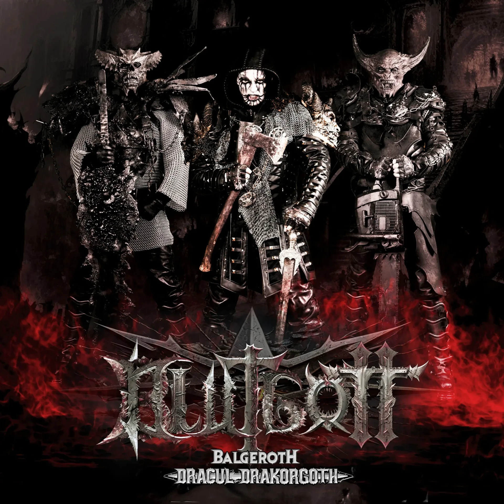 BLUTGOTT - Dracul Drakorgoth · 3CD DIGIPAK (Heavy Metal CDs)