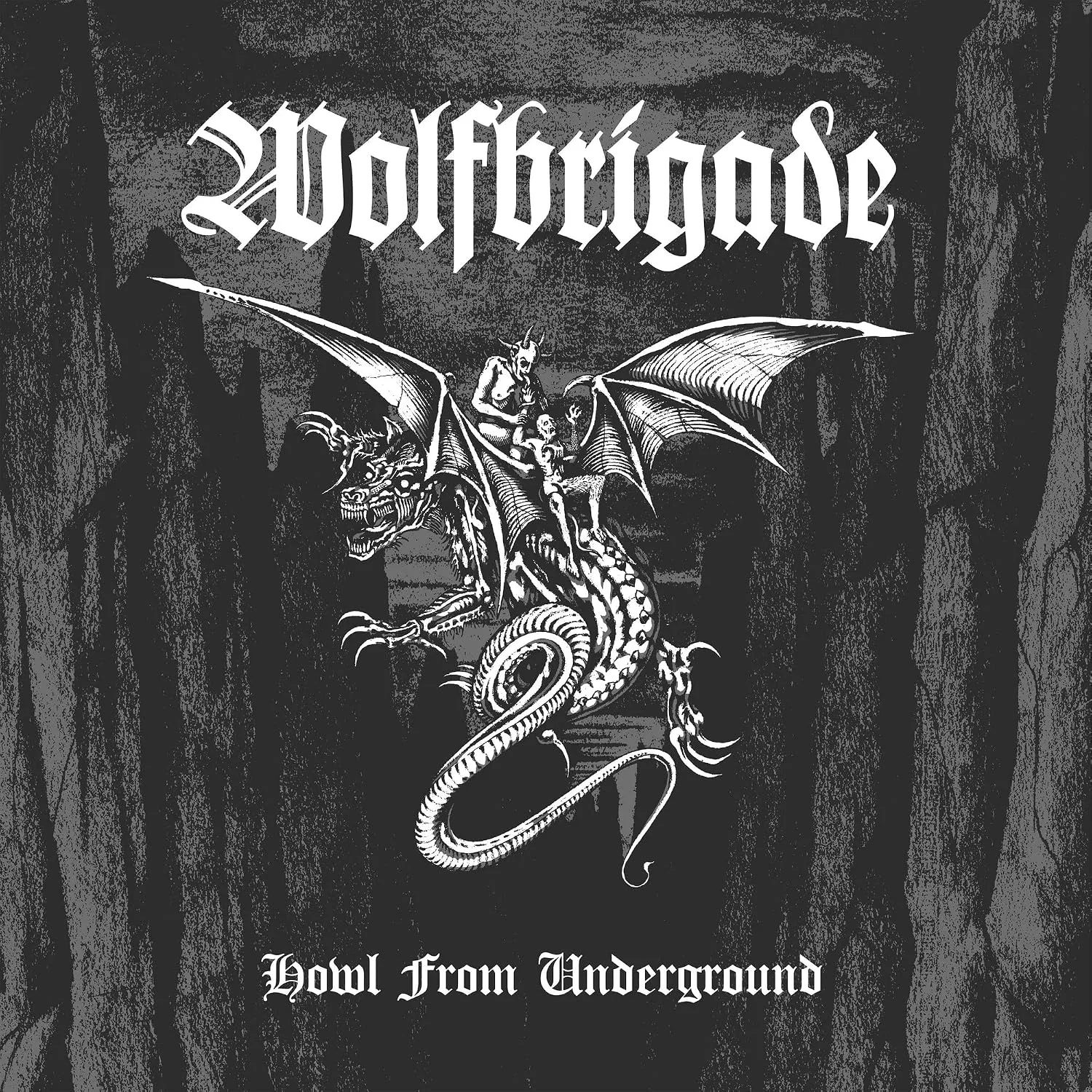 WOLFBRIGADE · Howl From Underground | GOLD LP (Crust Punk/death Metal Vinyl) · Picture 1