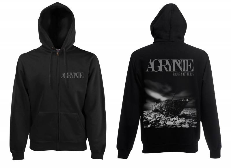 AGRYPNIE · Pavor Nocturnus Zipper | ZIP-L (Black Metal Clothes)