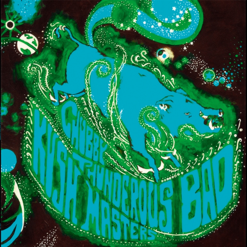 CHUBBY THUNDEROUS BAD KUSH MASTERS · Earth Hog | CYAN LP (Stoner Rock Vinyl) · Picture 1