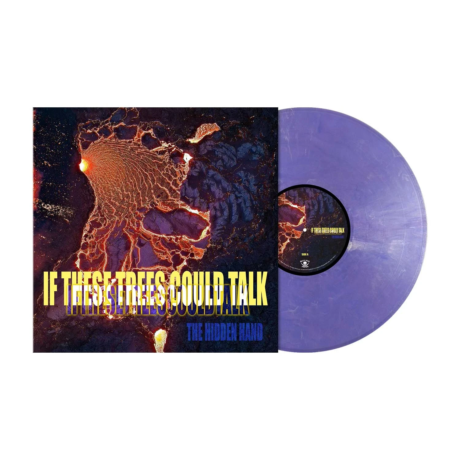 IF THESE TREES COULD TALK · The Hidden Hand | VIOLET GALAXY MARBLED LP (Post Metal/Progressive Metal Vinyl) · Picture 2