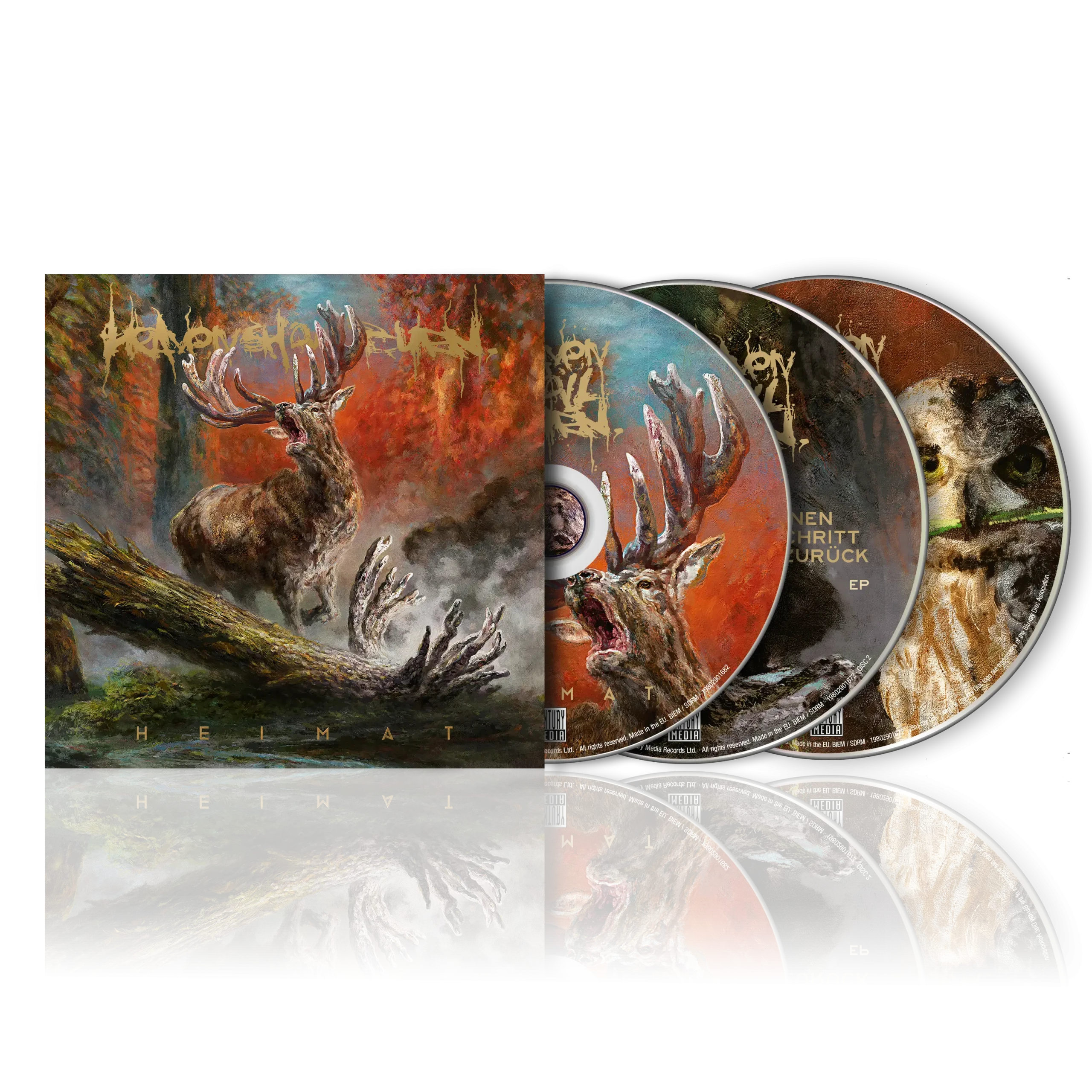 HEAVEN SHALL BURN - Heimat · DELUXE MEDIABOOK 2CD+BLURAY