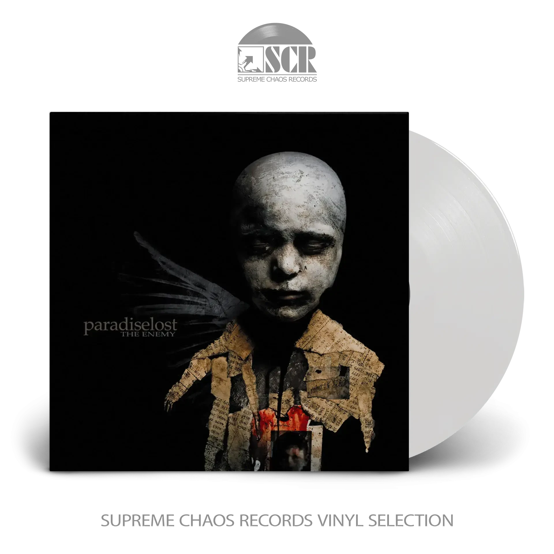 PARADISE LOST · The Enemy | WHITE LP (Gothic Metal Vinyl)