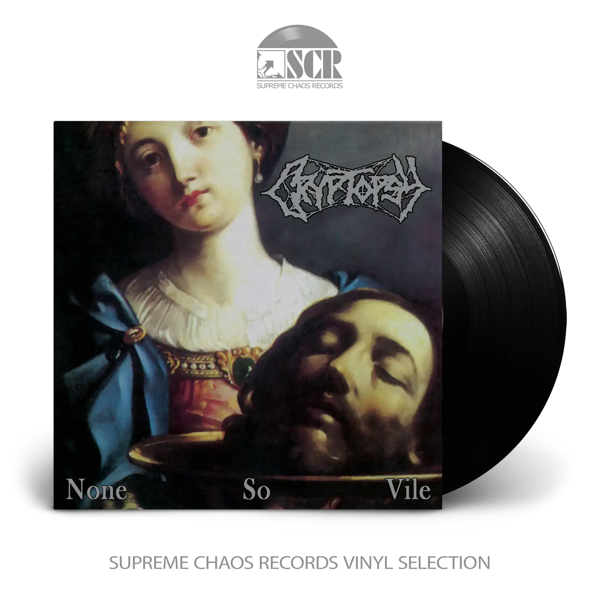 CRYPTOPSY - None So Vile · BLACK LP (Progressive Metal/Technical Death Metal/Grindcore Vinyl)