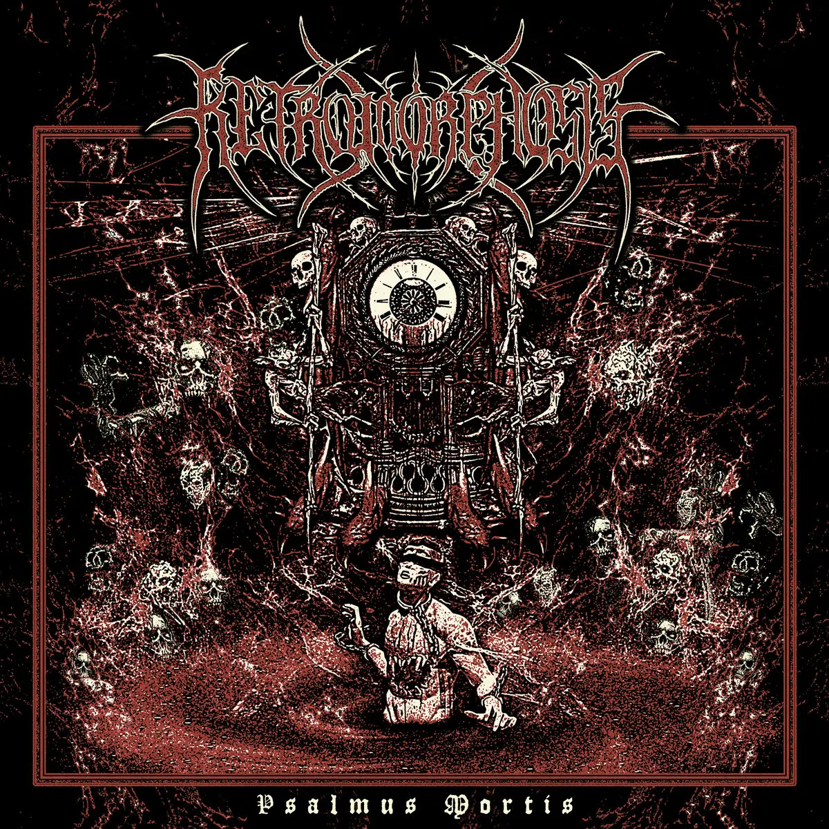 RETROMORPHOSIS · Psalmus Mortis | LIME/BLACK MARBLED LP (Death Metal/Progressive Metal/Technical Death Meta Vinyl) · Picture 1