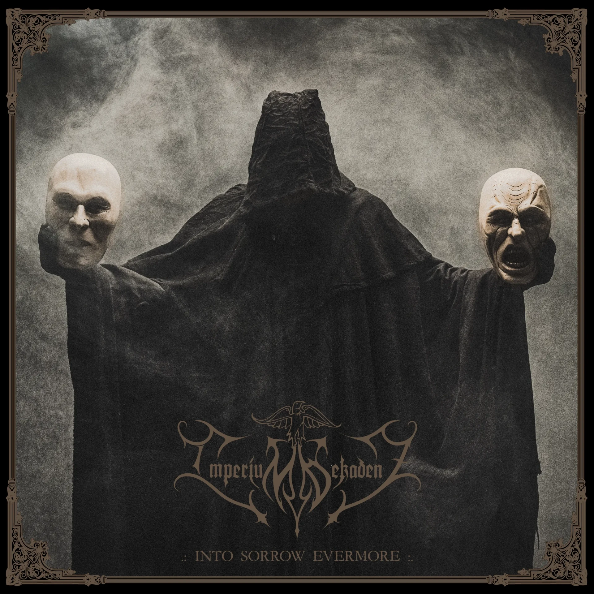 IMPERIUM DEKADENZ · Into Sorrow Evermore | EXCUSIVE.GOLD+PATCH 2LP (Black Metal Vinyl) · Picture 1