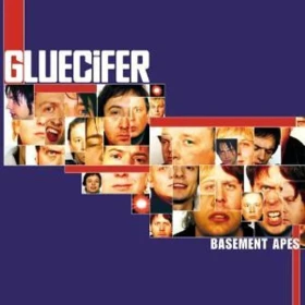 GLUECIFER · Basement Apes | SOLID WHITE LP (Hard Rock Vinyl) · Picture 1