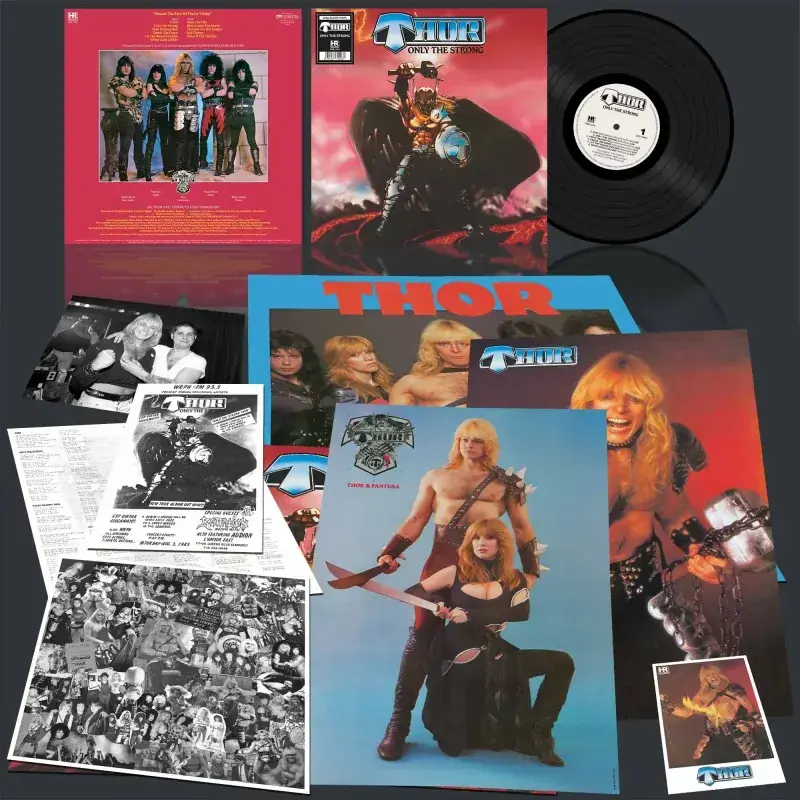 THOR · Only The Strong | BLACK LP (Heavy Metal Vinyl) · Picture 2