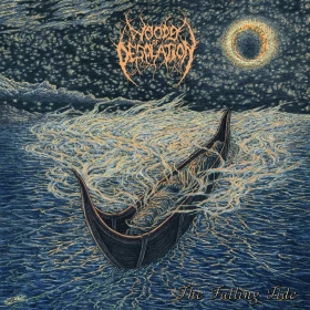 WOODS OF DESOLATION · The Falling Tide | BLACK LP (Black Metal Vinyl) · Picture 1