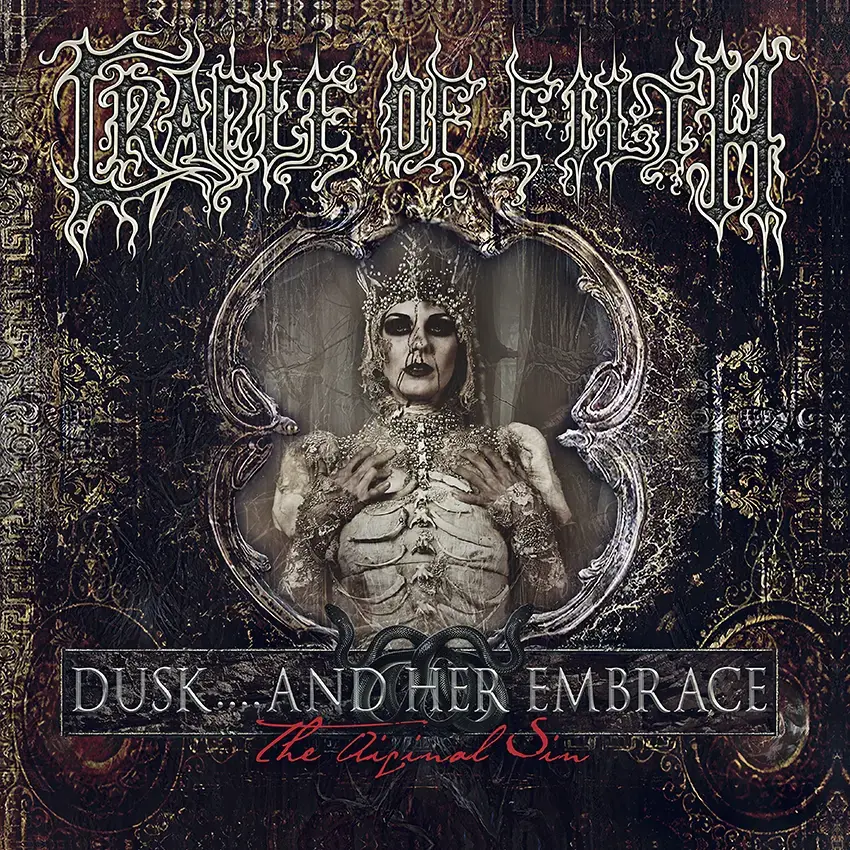 CRADLE OF FILTH · Dusk And Her Embrace (The Original Sin) | CREAM CLEAR/BLACK MARBLED 2LP (Gothic Metal/Black Metal Vinyl) · Picture 1