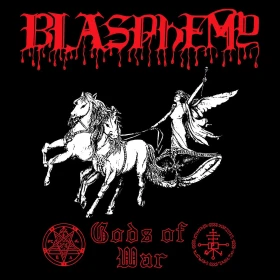 BLASPHEMY · Gods of War | BLACK LP (Black Metal Vinyl) · Picture 1