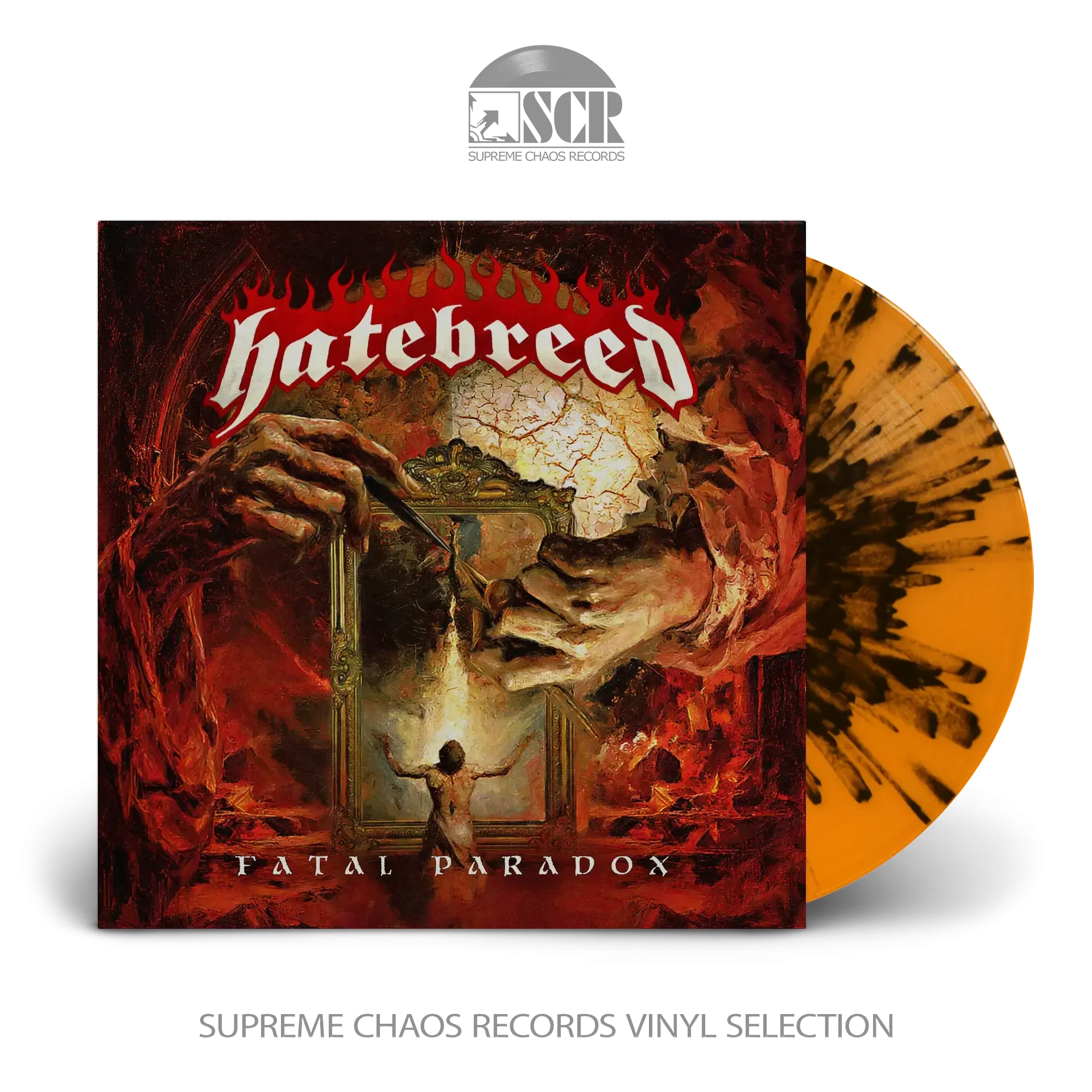 HATEBREED - Fatal Paradox [ORANGE BLACK SPLATTER LP] (Hardcore/Heavy Metal Vinyl)