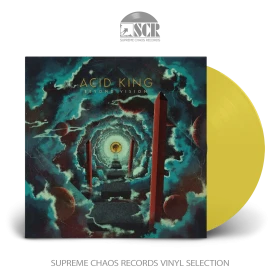 ACID KING · Beyond Vision | TRANSPARENT YELLOW LP (Stoner Rock Vinyl)