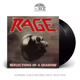 RAGE · Reflections Of A Shadow | BLACK DLP (Heavy Metal Vinyl)