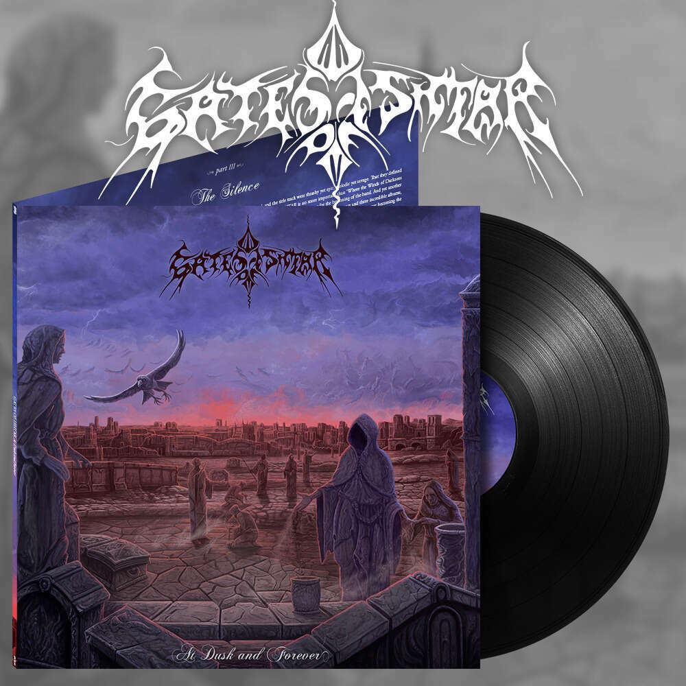 GATES OF ISHTAR · At Dusk And Forever | BLACK LP (Death Metal Vinyl)