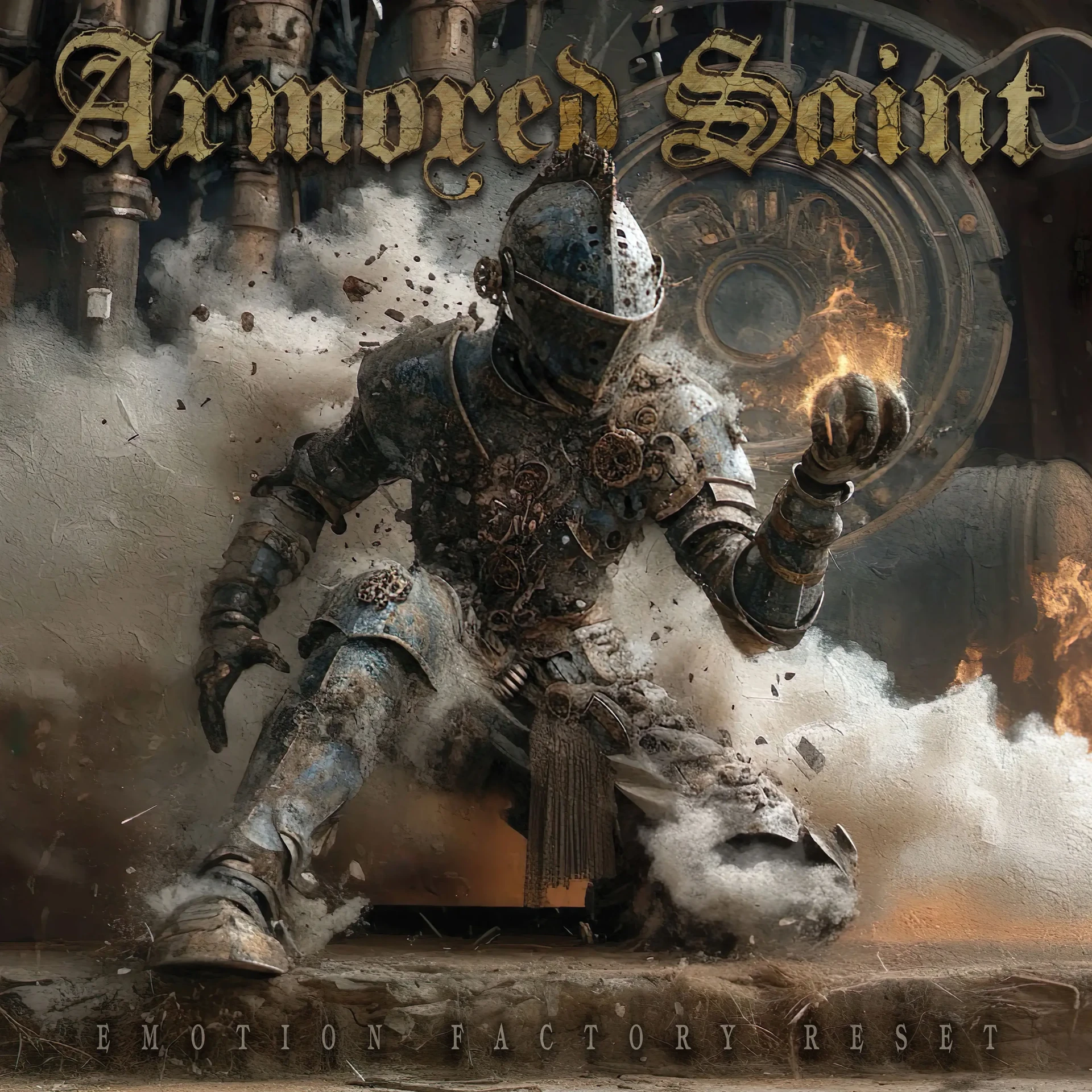 ARMORED SAINT · Emotion Factory Reset | BEIGE GREY MARBLED LP (Heavy Metal Vinyl) · Picture 1