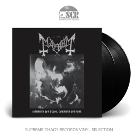 MAYHEM · Command For Blood, Command For War | BLACK 2LP (Black Metal Vinyl)