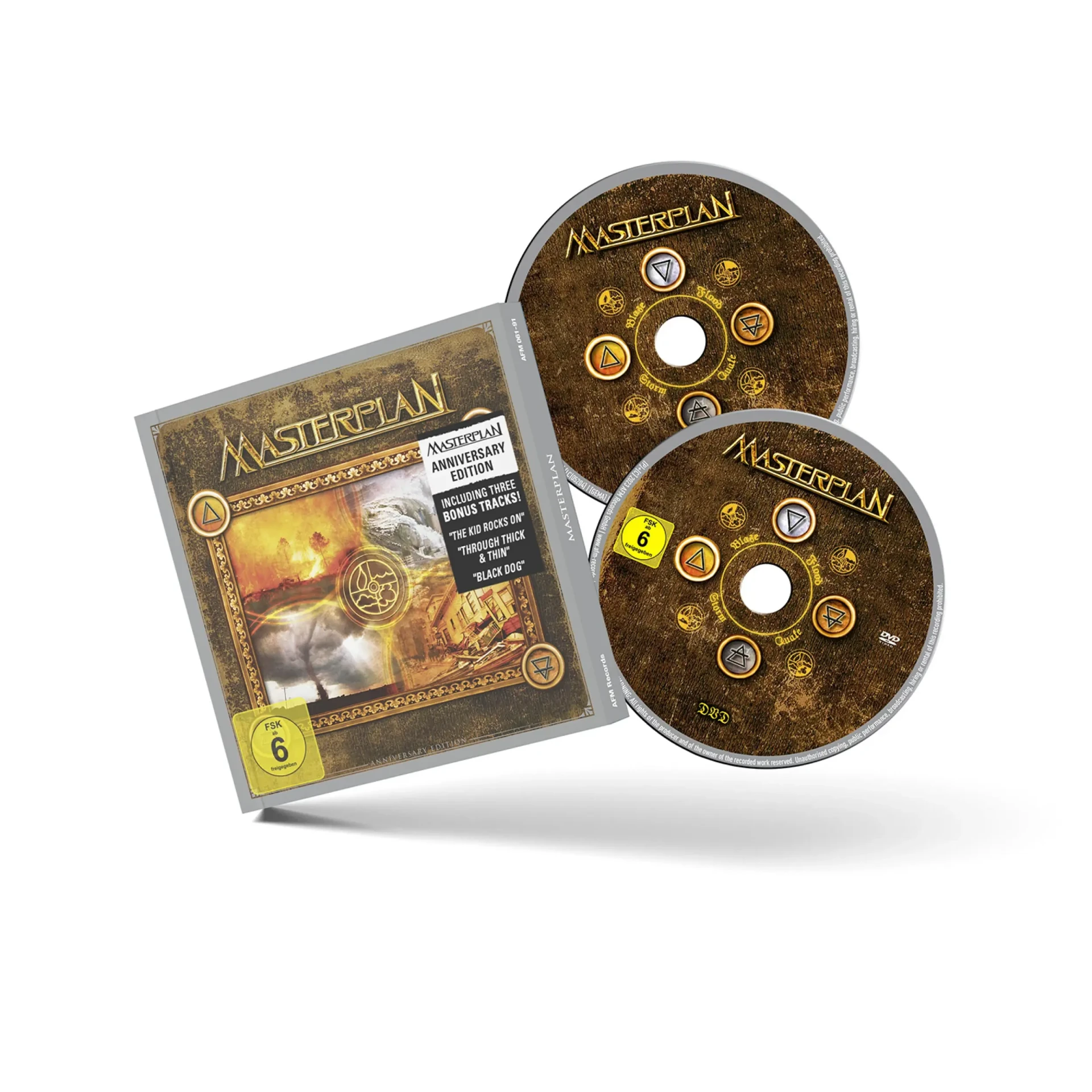 MASTERPLAN - Masterplan (Anniversary Edition) · CDDVD (Hard Rock CDs)