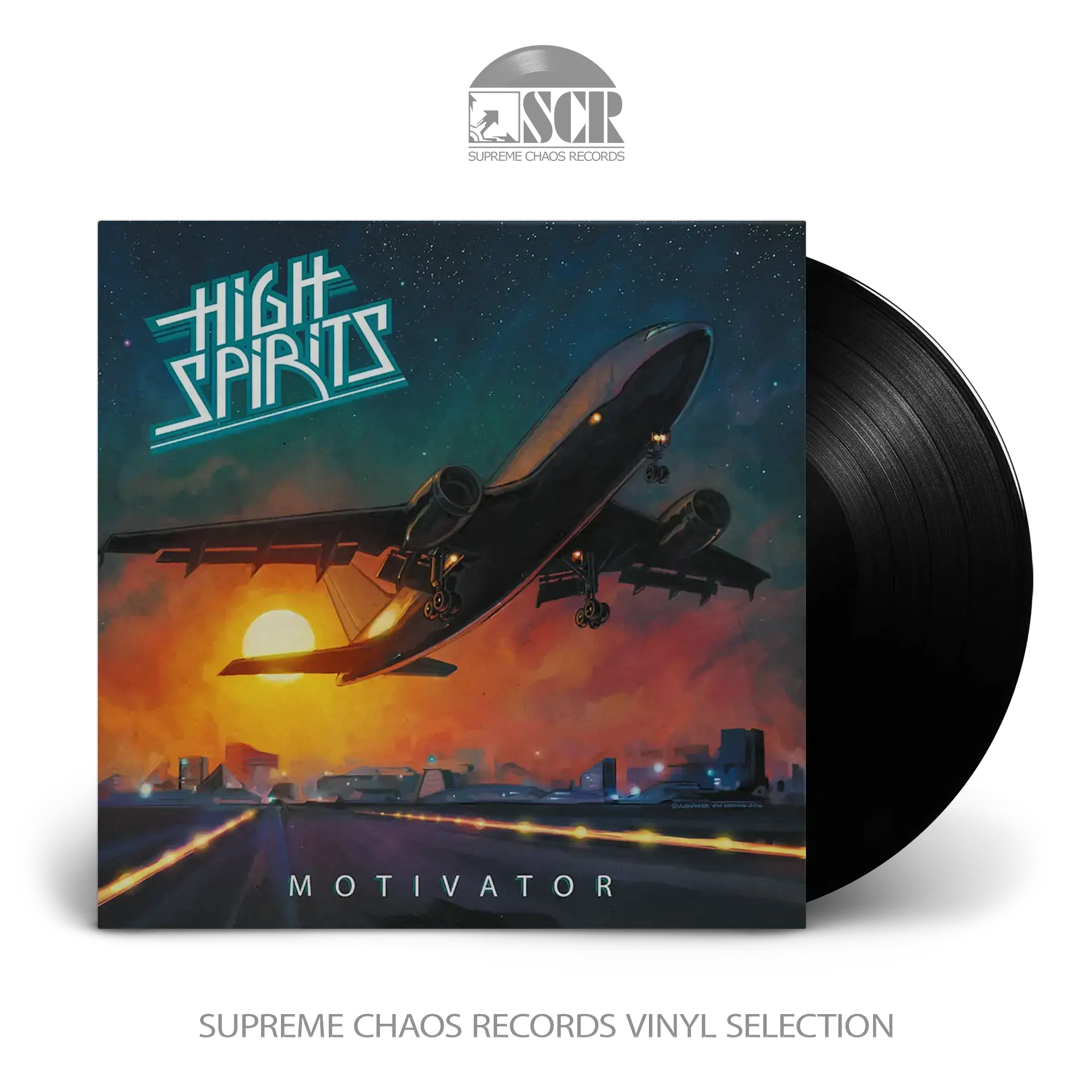 HIGH SPIRITS - Motivator (Re-Release) [BLACK LP]