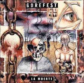 GOREFEST · La Muerte | ORANGE/RED/WHITE DLP (Death Metal Vinyl) · Picture 1