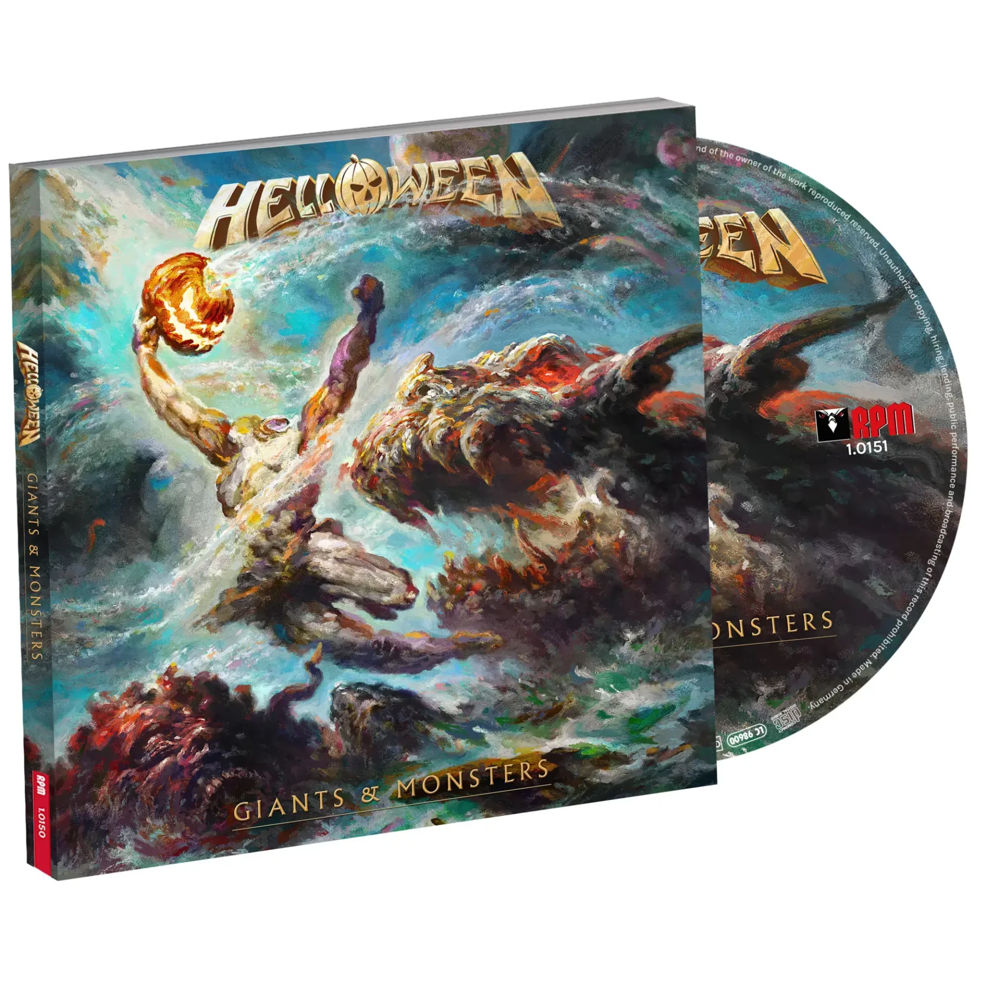 HELLOWEEN - Giants & Monsters · DIGIPAK CD HELLOWEEN - Giants & Monsters · DIGIPAK CD (Heavy Metal CDs)