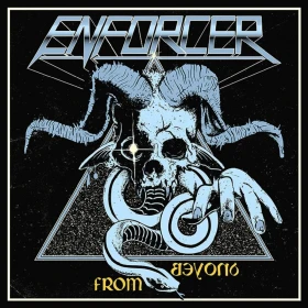 ENFORCER · From Beyond | CLEAR/BLUE/BLACK SPLATTER LP (Heavy Metal Vinyl) · Picture 1