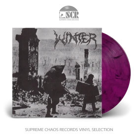 WINTER · Into Darkness | VIOLET/BLACK LP (Doom Metal Vinyl)