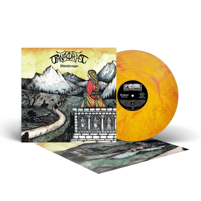 ÖRNATORPET · Midvintersagor | ORANGE/RED MARBLED LP (Dungeon Synth Vinyl) · Picture 3