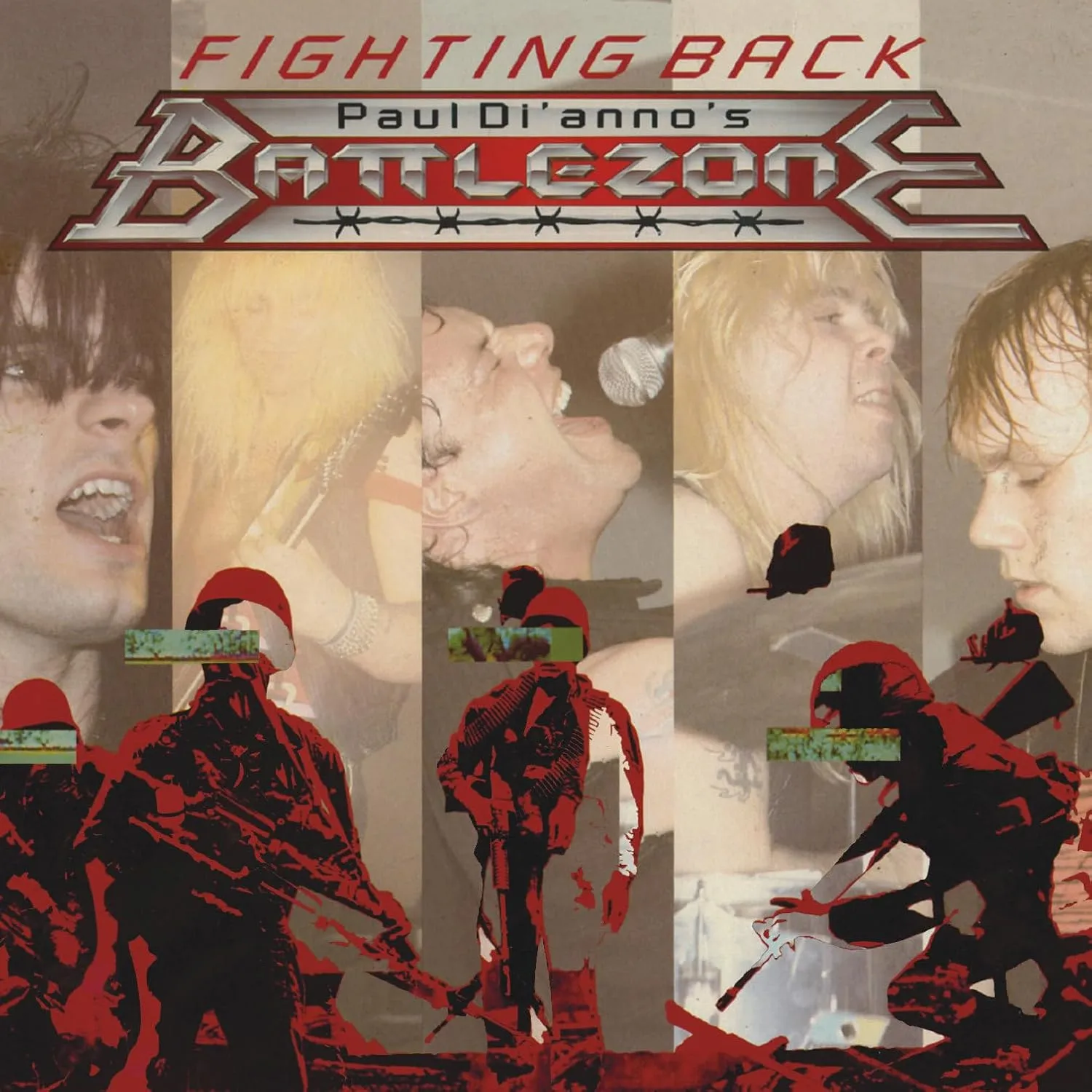 PAUL DI'ANNO'S BATTLEZONE · Fighting Back (40th Anniversary) | RED SMOKE LP (Heavy Metal Vinyl) · Picture 1