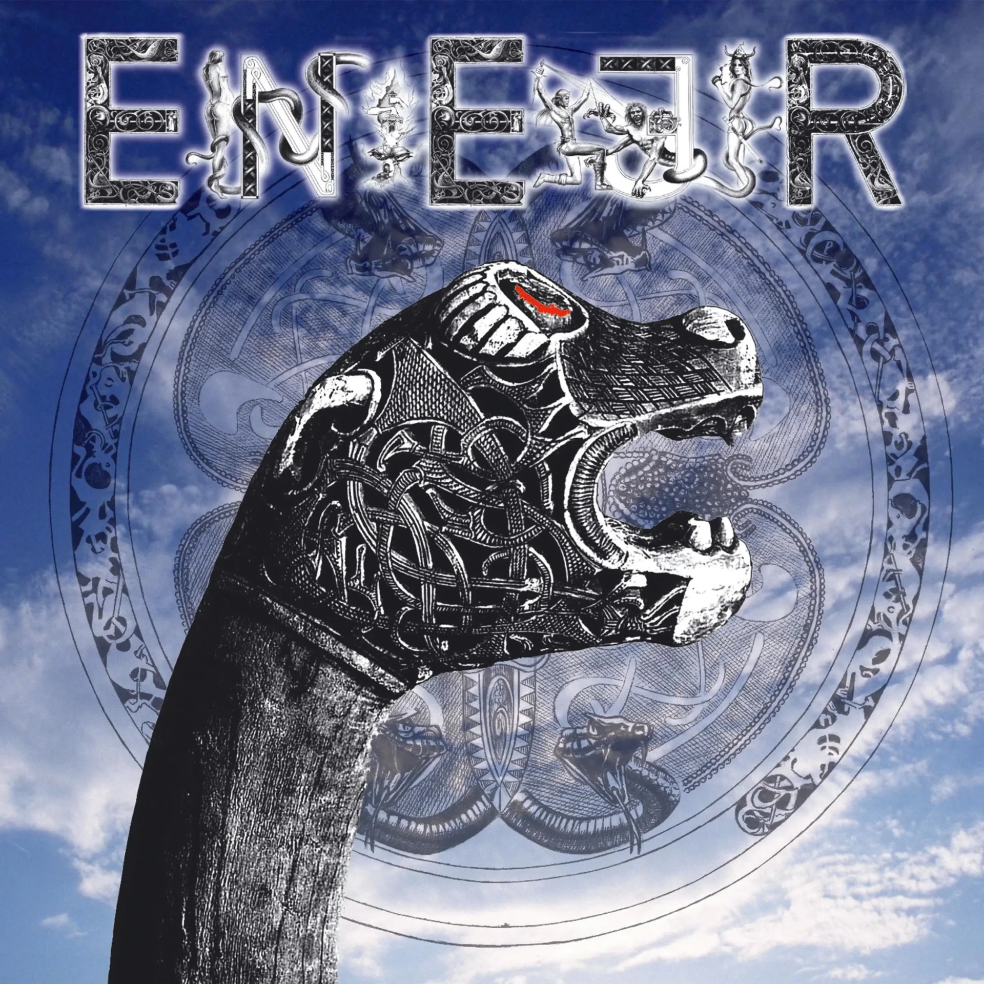 EINHERJER · Dragons Of The North | BLACK LP (Death Metal Vinyl) · Picture 1