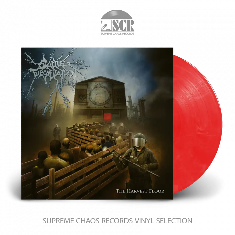 CATTLE DECAPITATION · The Harvest Floor | BRIGHT RED LP (Death Metal Vinyl)