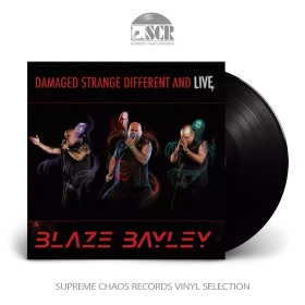 BLAZE BAYLEY · Damaged Strange Different And Live | BLACK LP (Heavy Metal Vinyl)